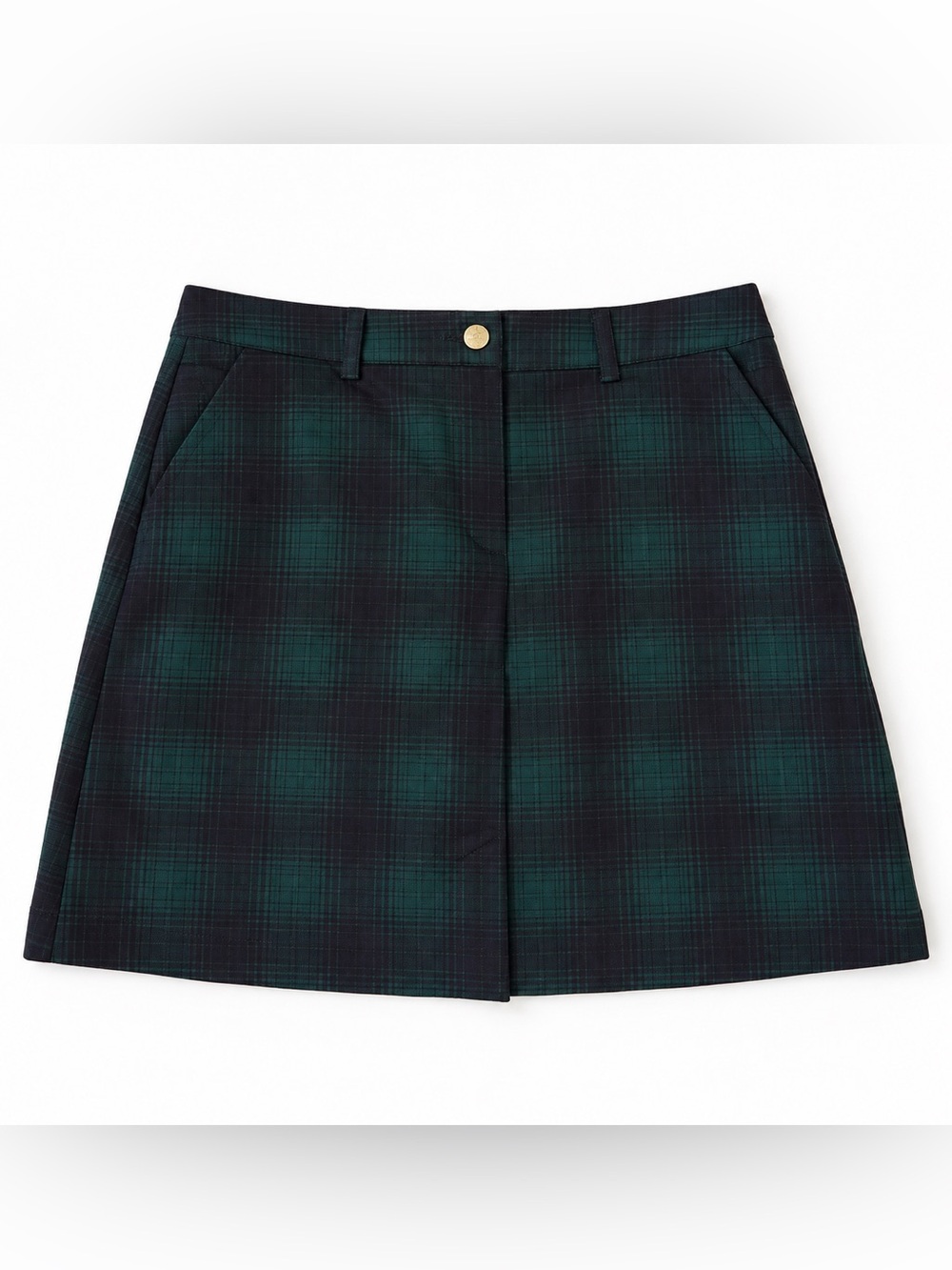 LOHLA Sport | Plaid Golf Skort | Green & Black | Size 6